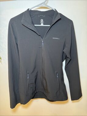 Merrell Black Women's Full-Zip Performance Jacket